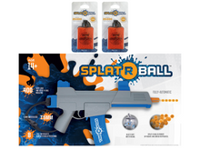 Load image into Gallery viewer, SplatRball Certified Blaster Bundle WITH DOUBLE AMMO! (Gel Blaster + 2 Ammo 40,000Pcs) SRB400-SUB Water blaster; splat ball gun; blaster; toy; Gift, Bundle, bundle deals, ammo deals, Splat R Ball, SplatRball, splat r ball, gel blaster, water blaster, water gel blaster, wter gun, outdoor fun
