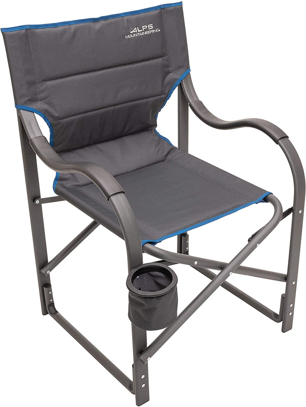 ALPS Mountaineering Camp Chair, Charcoal/Blue - AL8111118