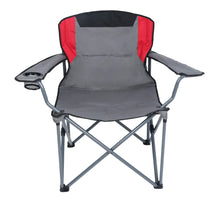 Load image into Gallery viewer, Canadian Shield Outdoors| 600Lb Heavy Duty Padded Camp Chair | Armrest for Adults | Camping Chairs for Outdoor, Beach, Travel, Picnic, Hunting-BDO-A04
