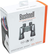 Load image into Gallery viewer, Bushnell Waterproof Spectator Sport Binocular, 10x50mm, Black - BHBS11050
